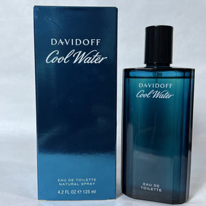 Cool Water Cologne de Davidoff, Eau De Toilette Spray para Hombres, 4.2 Fl Oz