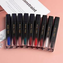 Cargar imagen en el visor de la galería, MAKI YIKA Lápiz labial negro para mujer, color que permanece de larga duración, sin manchas, lápiz labial líquido mate, a prueba de transferencia, color de labios sin crueldad | Witch Girl A19
