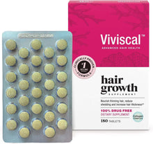 Cargar imagen en el visor de la galería, Viviscal Suplementos para el crecimiento del cabello para mujer y hombres
