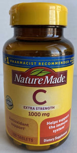 Vitamina C extra fuerte 1000 mg