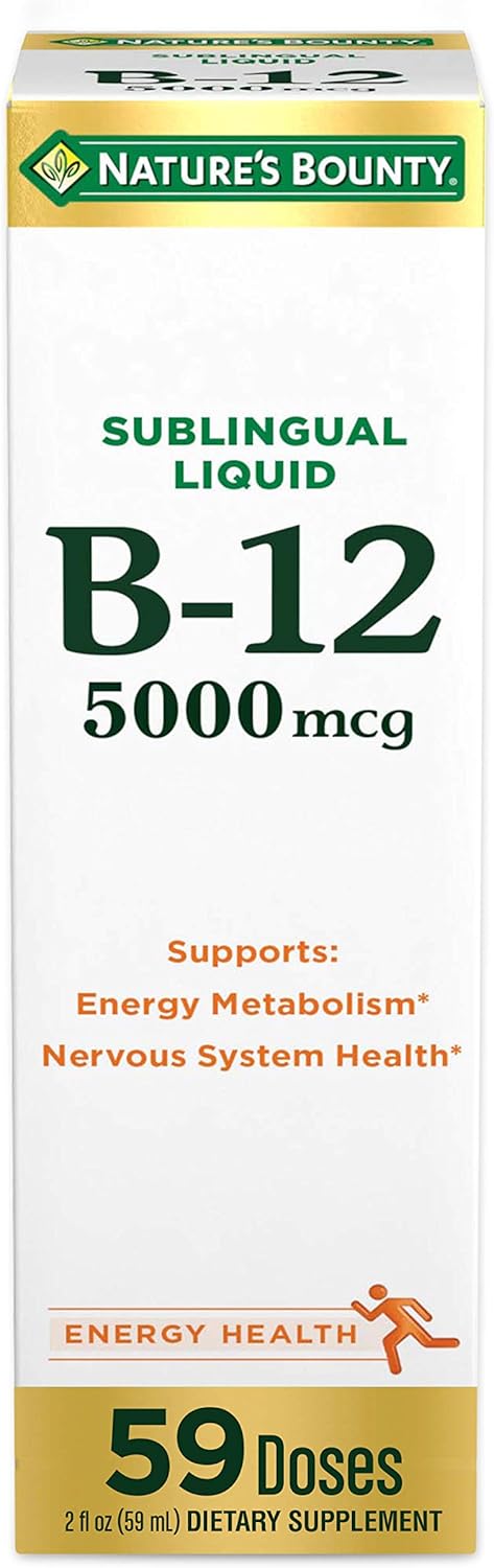 Super B-12 liquida, 5000 mcg, 2oz