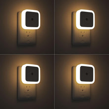 Cargar imagen en el visor de la galería, Sujeet Luz nocturna, luces nocturnas enchufables a la pared, paquete de 4 LN23
