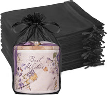 Cargar imagen en el visor de la galería, Crweety 100 bolsas de organza blanca de 6 x 9 pulgadas
