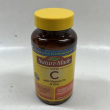 Cargar imagen en el visor de la galería, Vitamina C con vitamina D3 y zinc 60 capsulas
