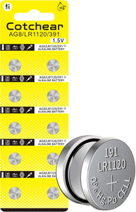 Batería de litio LR1120 LR57 SR55 LR55 CX191 G8 (paquete de 10)