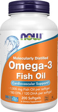 Cargar imagen en el visor de la galería, NOW Suplementos, Omega-3 1,000mg
