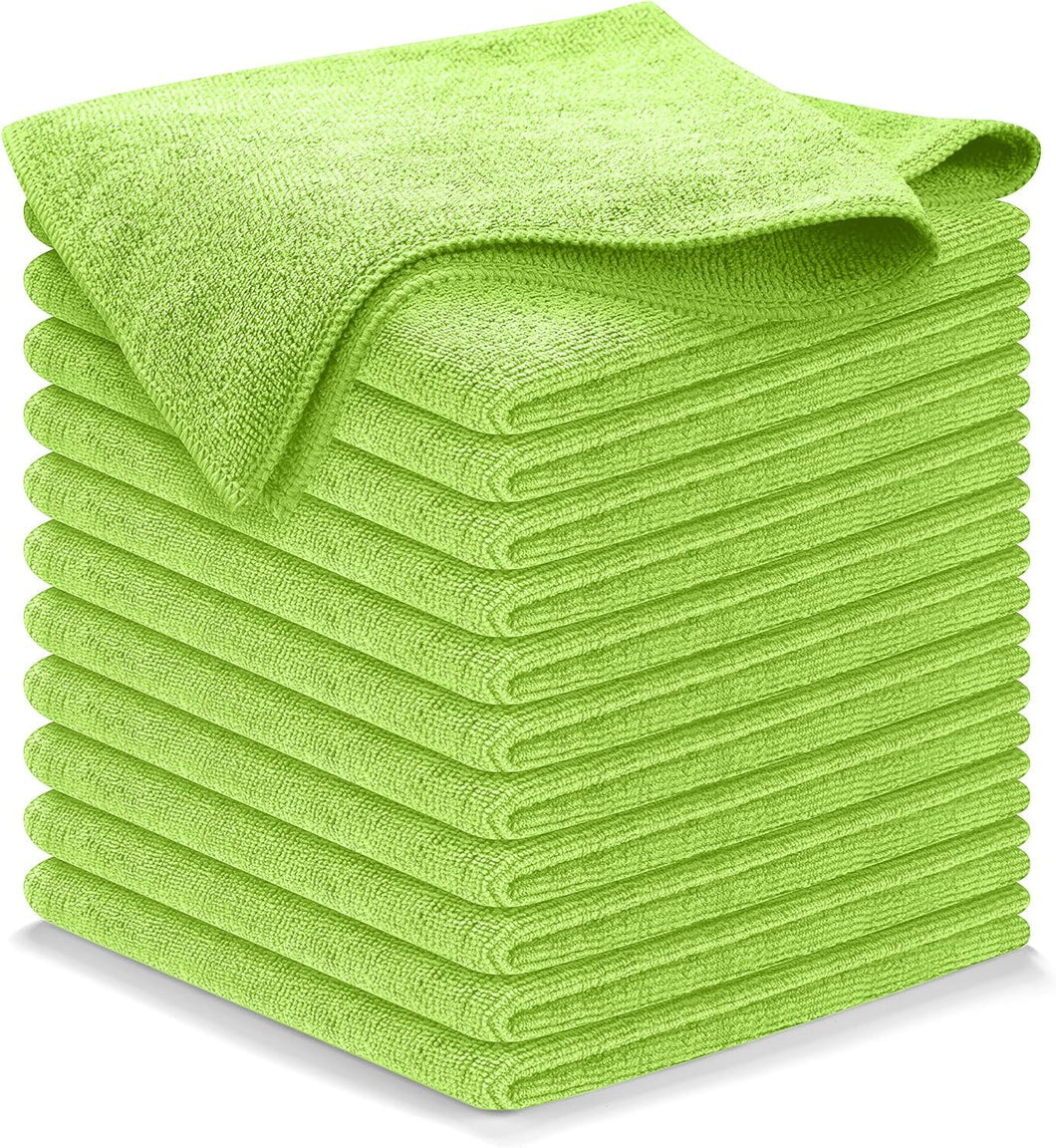 Paño de limpieza de microfibra verde claro A24