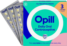 Cargar imagen en el visor de la galería, Opill, Píldoras anticonceptivas orales diarias
