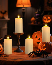 Cargar imagen en el visor de la galería, Velas sin llama recargables SoulBay, paquete de 4 velas LED
