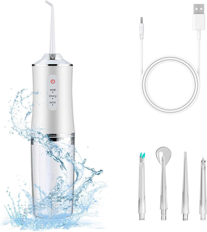 Irrigador bucal dental inalámbrico resistente al agua y recargable