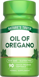 Aceite de orégano 4,000mg 90 unidades