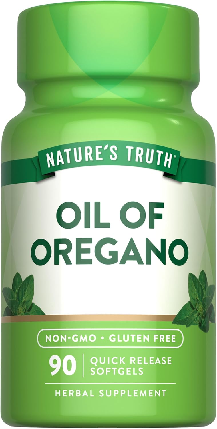 Aceite de orégano 4,000mg 90 unidades