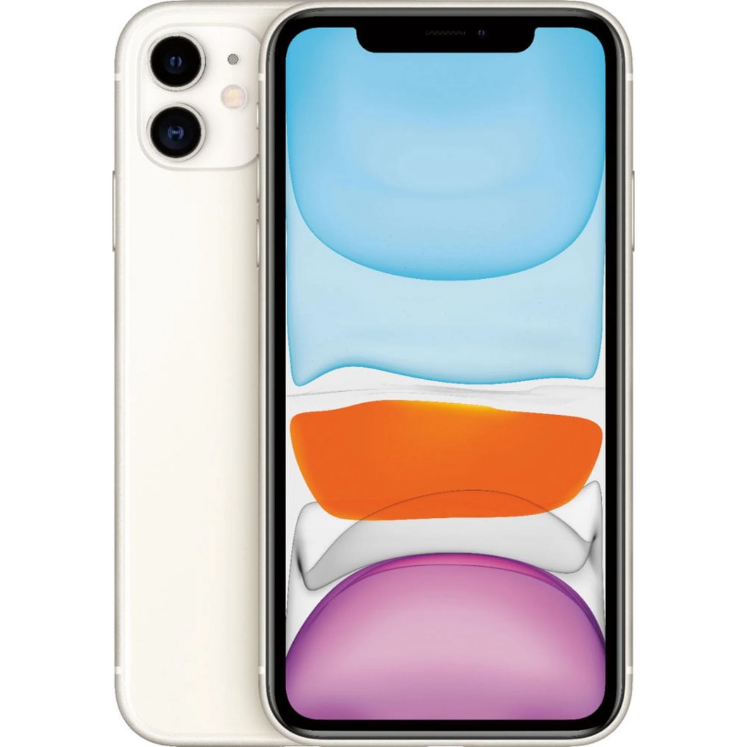 Apple iPhone 11 usado - GSM/CDMA desbloqueado - 64 GB blanco (en buen estado)