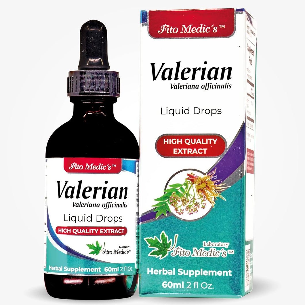 Laboratorio - Raíz de Valeriana - Gotas de raíz de valeriana - Puro - Valeriana - Extracto de raíz de valeriana - Ultra alta absorción, sin alcohol - valeriana.