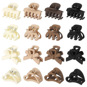 Pinzas pequeñas para el cabello para niñas, 16 unidades A21
