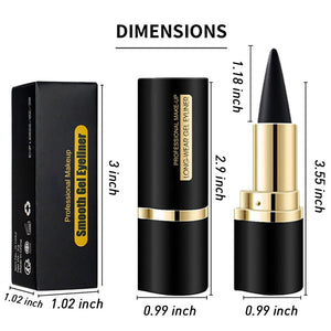 Lápiz delineador de ojos de gel negro A19