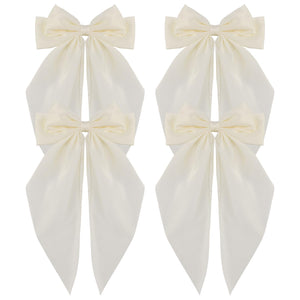Accesorios para el cabello blanco A21  satinado para mujer