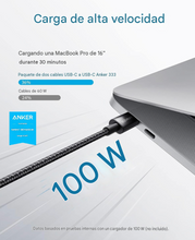Cargar imagen en el visor de la galería, Anker Cable USB C a USB C, paquete de 2 cables de carga tipo C de 5.9 ft de 6 pies (5.9 ft),
