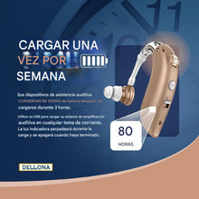 Cargar imagen en el visor de la galería, Audífonos para personas mayores con pérdida auditiva severa- recargable
