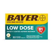 Cargar imagen en el visor de la galería, Aspirina Bayer de 81 mg ⚡
