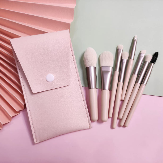 Juego de 8 brochas de maquillaje
