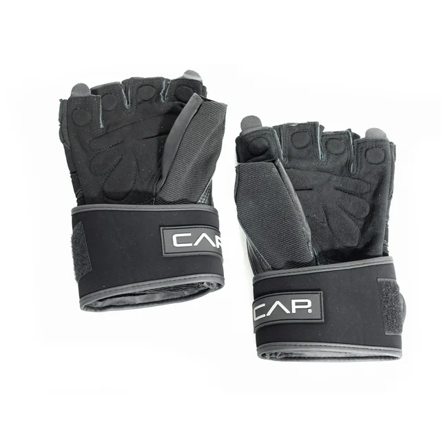 Guantes de levantamiento de pesas con muñequera