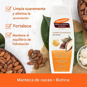 Champú ó Acondicionador Palmer de retención de biotina 13.5oz