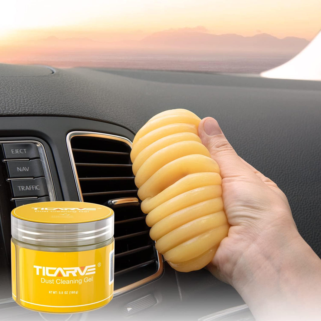TICARVE - Gel limpiador de autos, pasta limpiadora de autos, a24