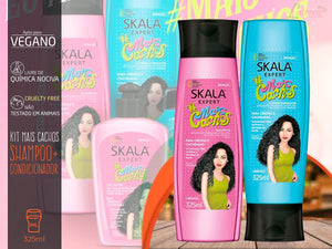 SKALA Expert Mais Cachos Champú y Acondicionador Kit 325 Ml A19