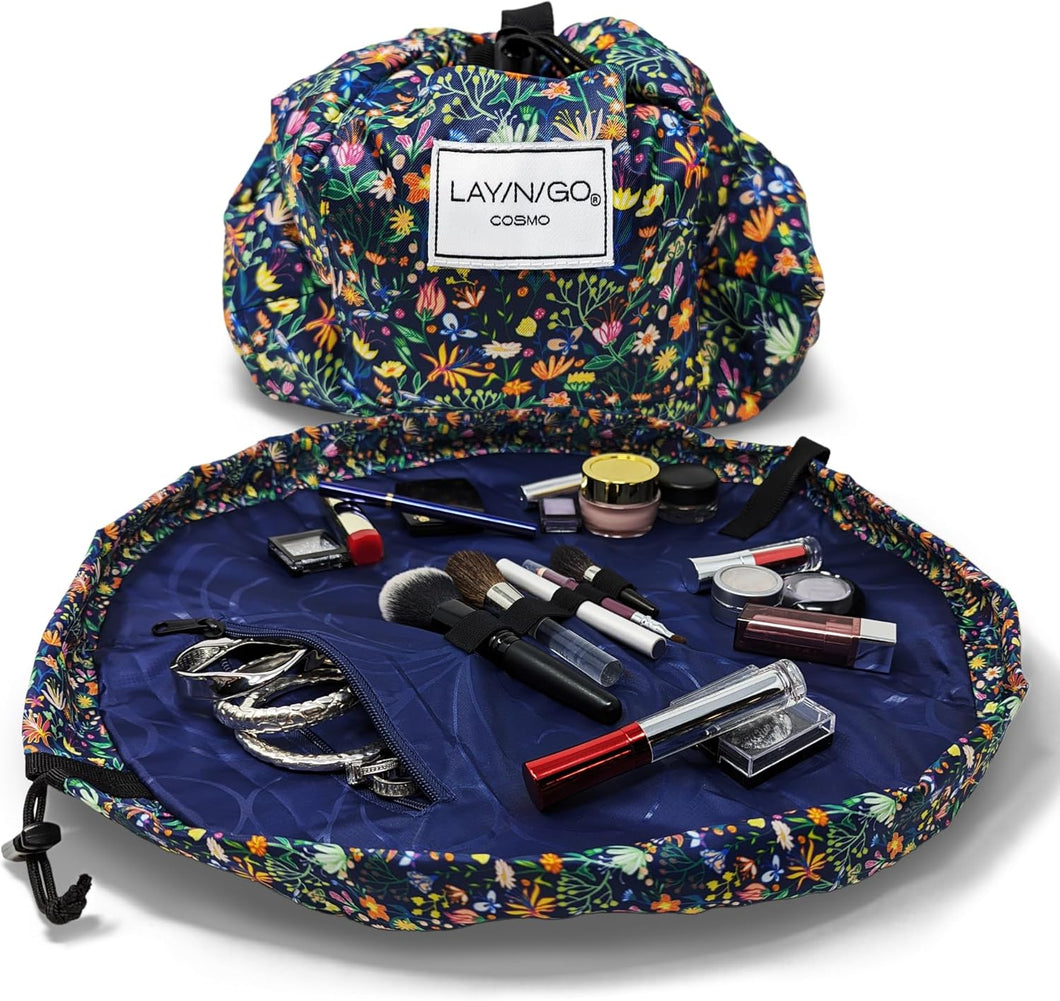Organizador de cosméticos y maquillaje con cordón A22 , bolsa de aseo para viajes