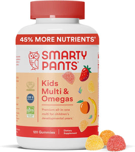 Vitaminas de gomitas para niños SmartyPants Exp. 08/2026