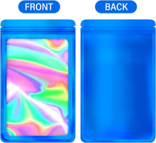 Cargar imagen en el visor de la galería, Paquete de 100 bolsas de mylar con ventana transparente
