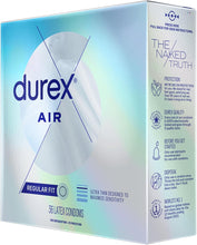 Cargar imagen en el visor de la galería, DUREX® Air Original - Condón 18/36 ct.
