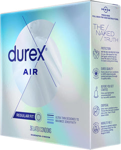 DUREX® Air Original - Condón 18/36 ct.