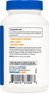 Nutricost Glicinato de magnesio 420 mg, 120 cápsulas a24