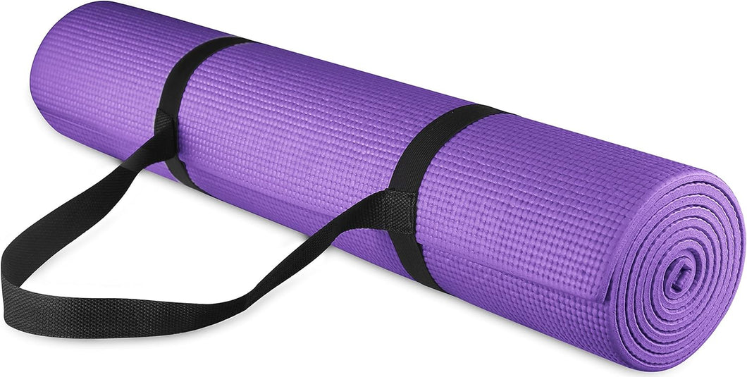 Signature Fitness Esterilla de yoga multiusos de 1/4  a24