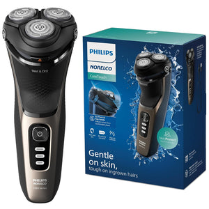 Afeitadora Philips Norelco 3000 Series en seco y húmedo