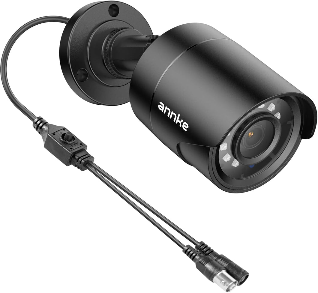 ANNKE Cámara de seguridad de 1080p, cámara CCTV 4 en 1 con cable, AHD/TVI/CVI/CVBS,