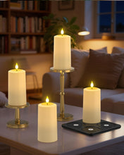 Cargar imagen en el visor de la galería, Velas sin llama recargables SoulBay, paquete de 4 velas LED
