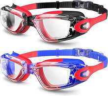 Cargar imagen en el visor de la galería, Gafas de natación Braylin, paquete de 2 gafas de natación

