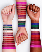Cargar imagen en el visor de la galería, Lápiz labial azul oscuro para mujer, color permanece de larga duración A19
