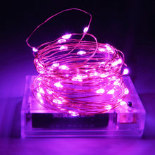 Cargar imagen en el visor de la galería, Guirnalda de Luces LED Decorativas para Navidad 16 pies con baterias
