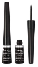 Cargar imagen en el visor de la galería, Rimmel London, Microdelineador liquido Scandaleyes, 001 Black
