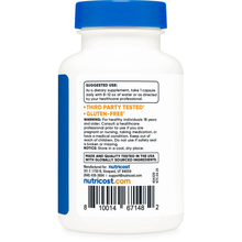 Cargar imagen en el visor de la galería, Nutricost Picolinato de Zinc 50 Mg, 120 Cápsulas Vegetarianas - Suplemento sin OGM
