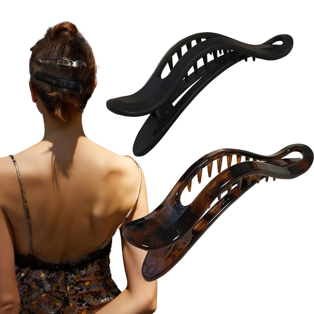 Pinzas planas para el cabello, 4.4 pulgadas, grandes, A21