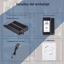 Cargar imagen en el visor de la galería, Sistema de localización de restaurantes con 20 buscapersonas
