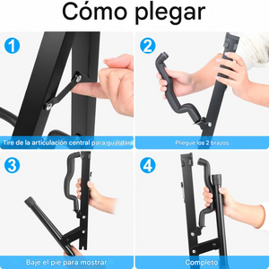 Soporte de guitarra plegable