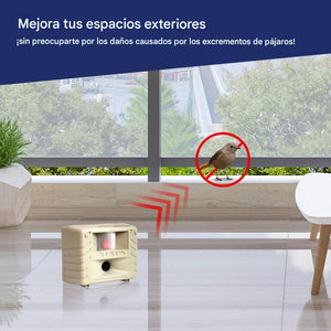 Ahuyentador de aves ultrasónico