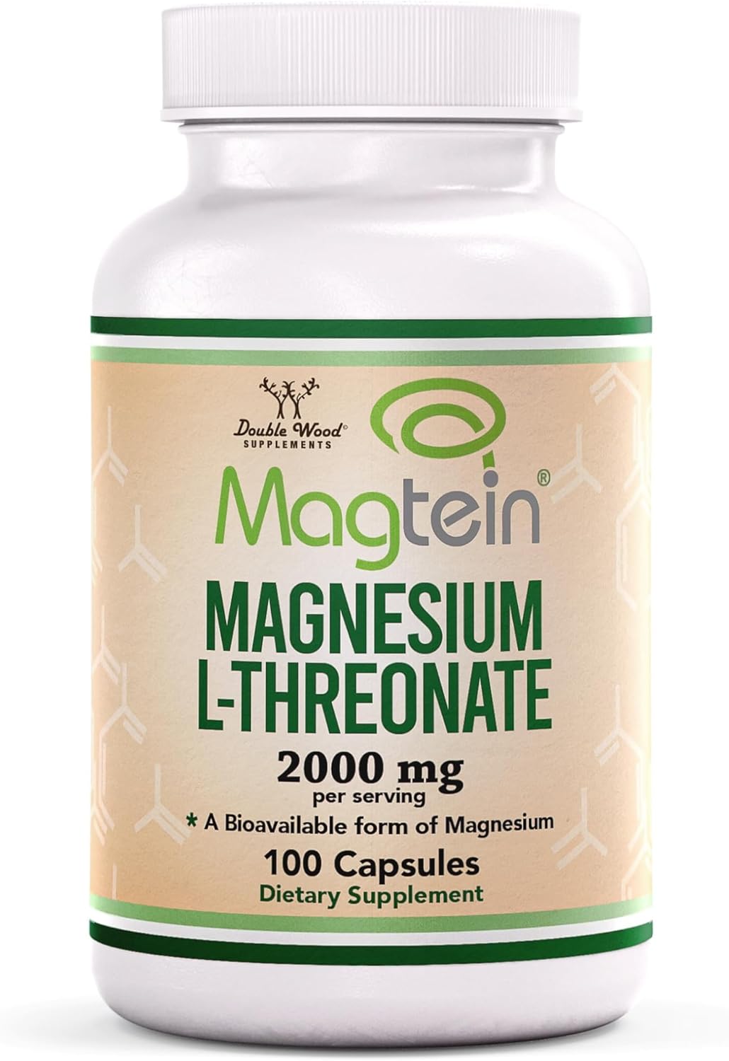 Cápsulas de magnesio L threonate,  a24