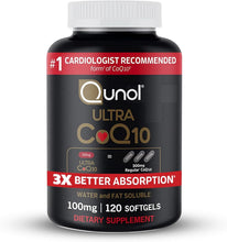 Cargar imagen en el visor de la galería, Qunol Ultra Coq10 de 100 mg, a24
